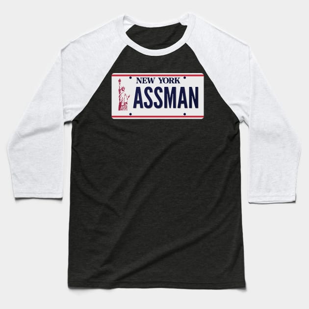 Assman Seinfeld New York Baseball T-Shirt by stayfrostybro